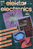 Elektor Electronic - 126 November 1985  India